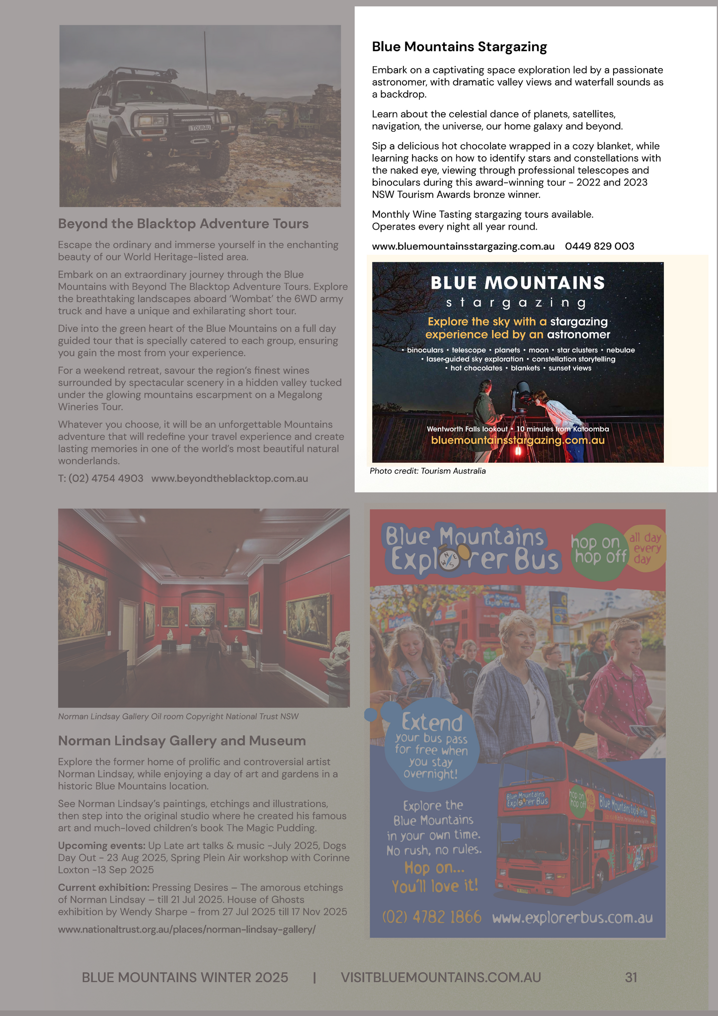 Quarter Page; Ad & Editorial