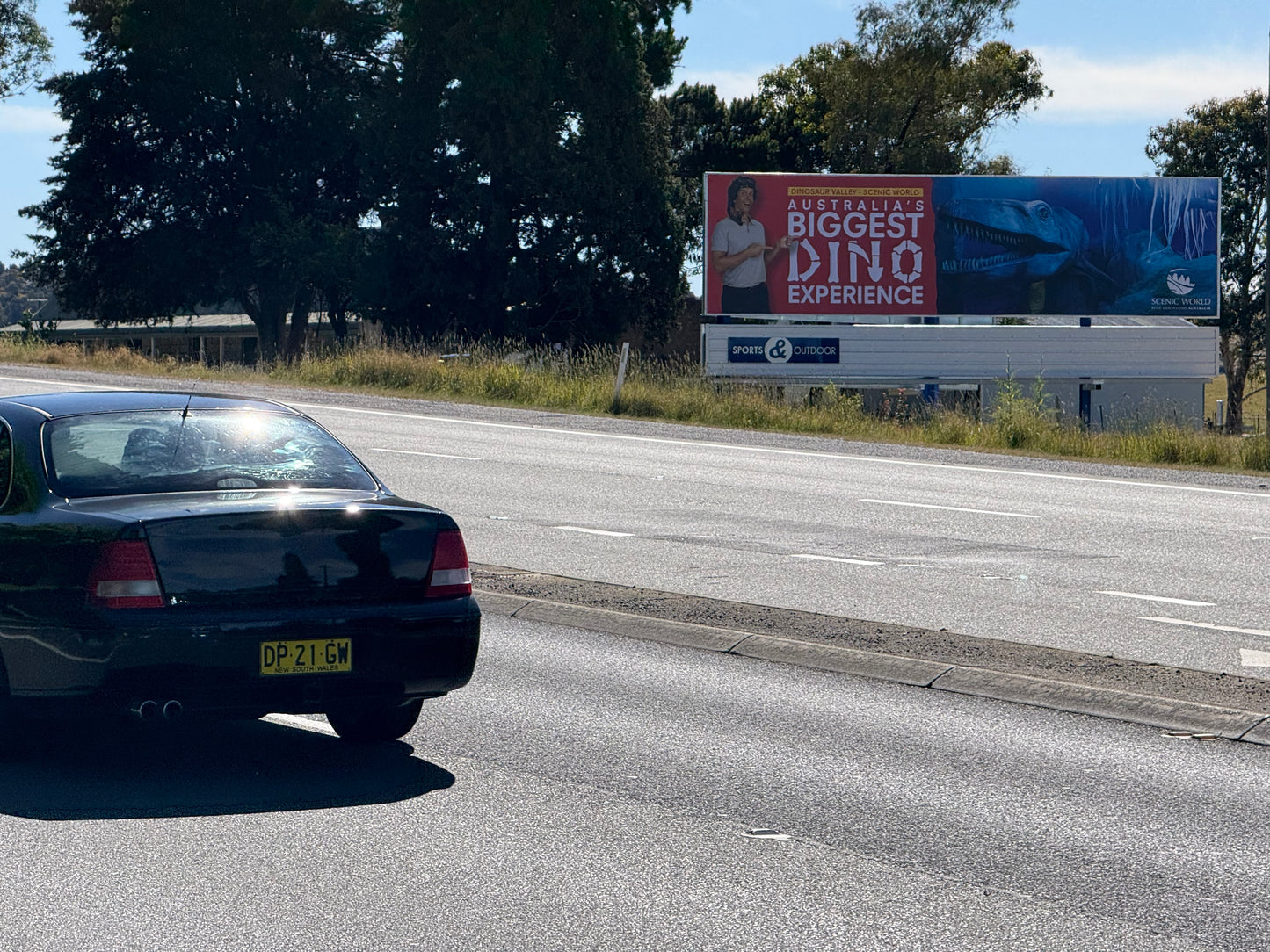 Lithgow billboard - be seen