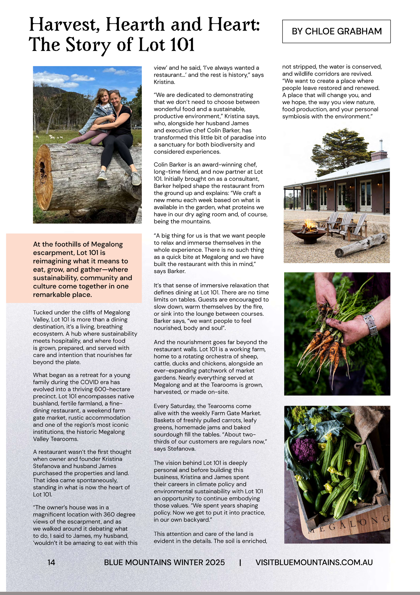 Full Page; Feature Editorial/Interveiw