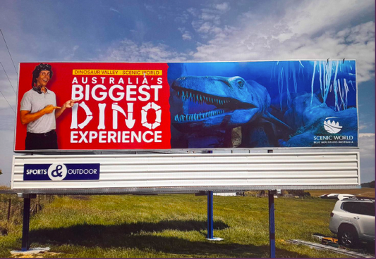 Lithgow billboard - be seen